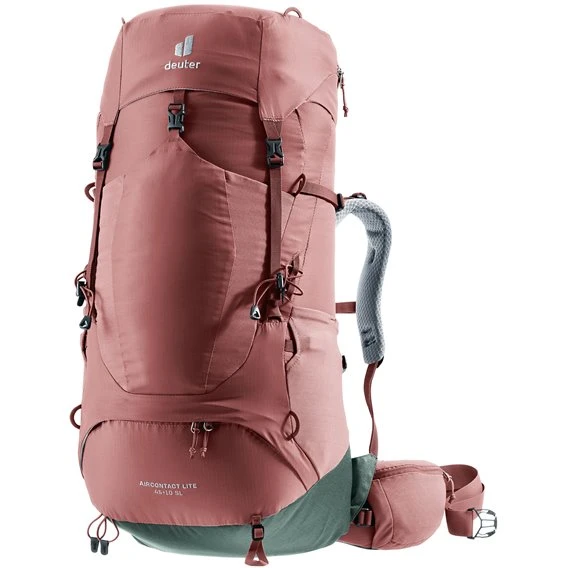 Deuter Aircontact Lite 45 + 10 SL Damen Trekkingrucksack Caspia-ivy 1 Deuter Aircontact Lite 45 + 10 SL Damen Trekkingrucksack Caspia-ivy