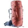 Deuter Aircontact X 70+15 SL Damen Trekkingrucksack Redwood-ink