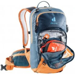 Deuter Attack 8 JR Fahrradrucksack Arctic-mandarine -Deuter deuter attack 8 jr fahrradrucksack arctic mandarine 5