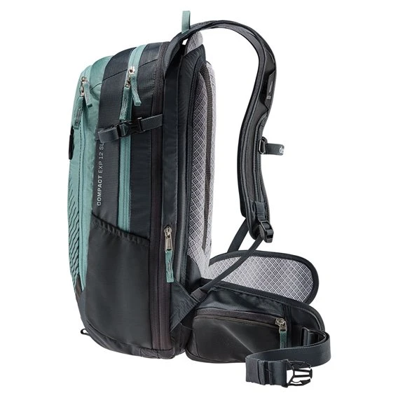 Deuter Compact EXP 12 SL Damen Fahrradrucksack Jade-graphit 6 Deuter Compact EXP 12 SL Damen Fahrradrucksack Jade-graphit – Bild 6