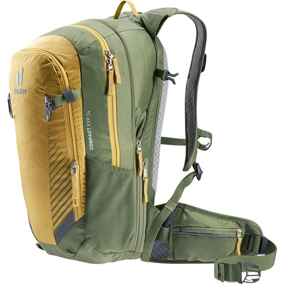 Deuter Compact EXP 14 Fahrradrucksack Caramel-khaki 4 Deuter Compact EXP 14 Fahrradrucksack Caramel-khaki – Bild 4