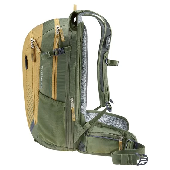 Deuter Compact EXP 14 Fahrradrucksack Caramel-khaki 5 Deuter Compact EXP 14 Fahrradrucksack Caramel-khaki – Bild 5