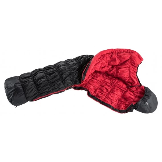 Deuter Exosphere 0° L Schlafsack Black-fire RV Links 2 Deuter Exosphere 0° L Schlafsack Black-fire RV Links – Bild 2