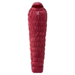 Deuter Exosphere -6° L Schlafsack Cranberry-fire RV Rechts