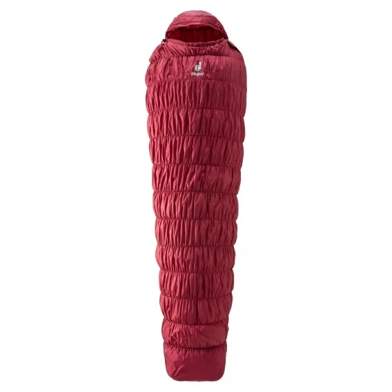 Deuter Exosphere -6° Schlafsack Cranberry-fire RV Rechts 1 Deuter Exosphere -6° Schlafsack Cranberry-fire RV Rechts