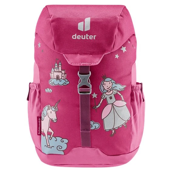 Deuter Schmusebär 8 Liter Kinderrucksack Ruby-hot Pink 2 Deuter Schmusebär 8 Liter Kinderrucksack Ruby-hot Pink – Bild 2